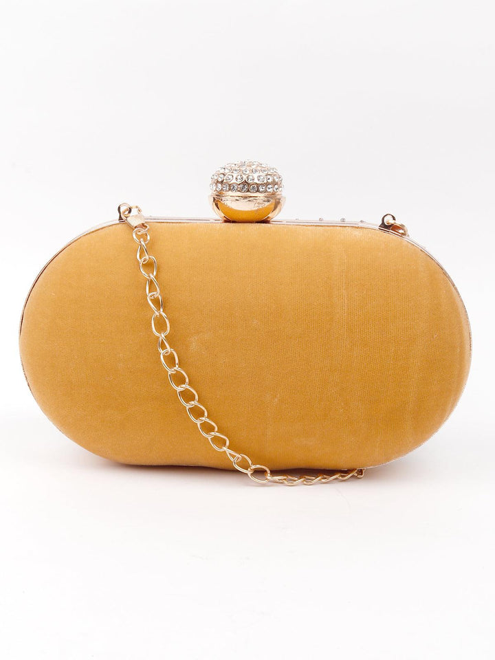 Chloe Mustard leather Kattie clutch (CHC22US500H27 216) Buy Chloe Mustard leather Kattie clutch (CHC22US500H27 216) Buy