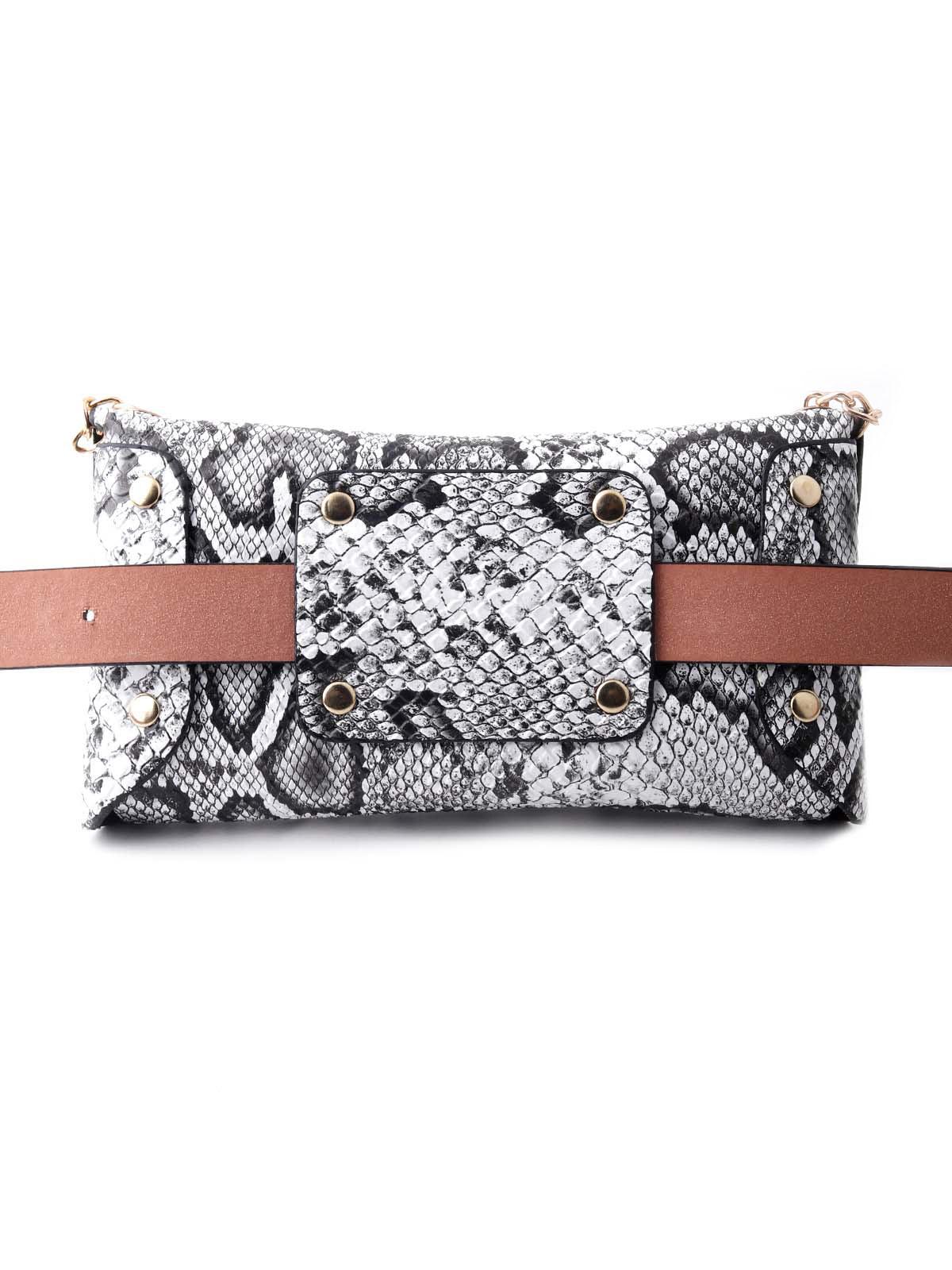 Pattern stunning belt-bag - Odette