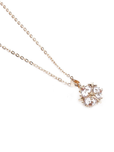 Pendant necklace set-Gold - Odette
