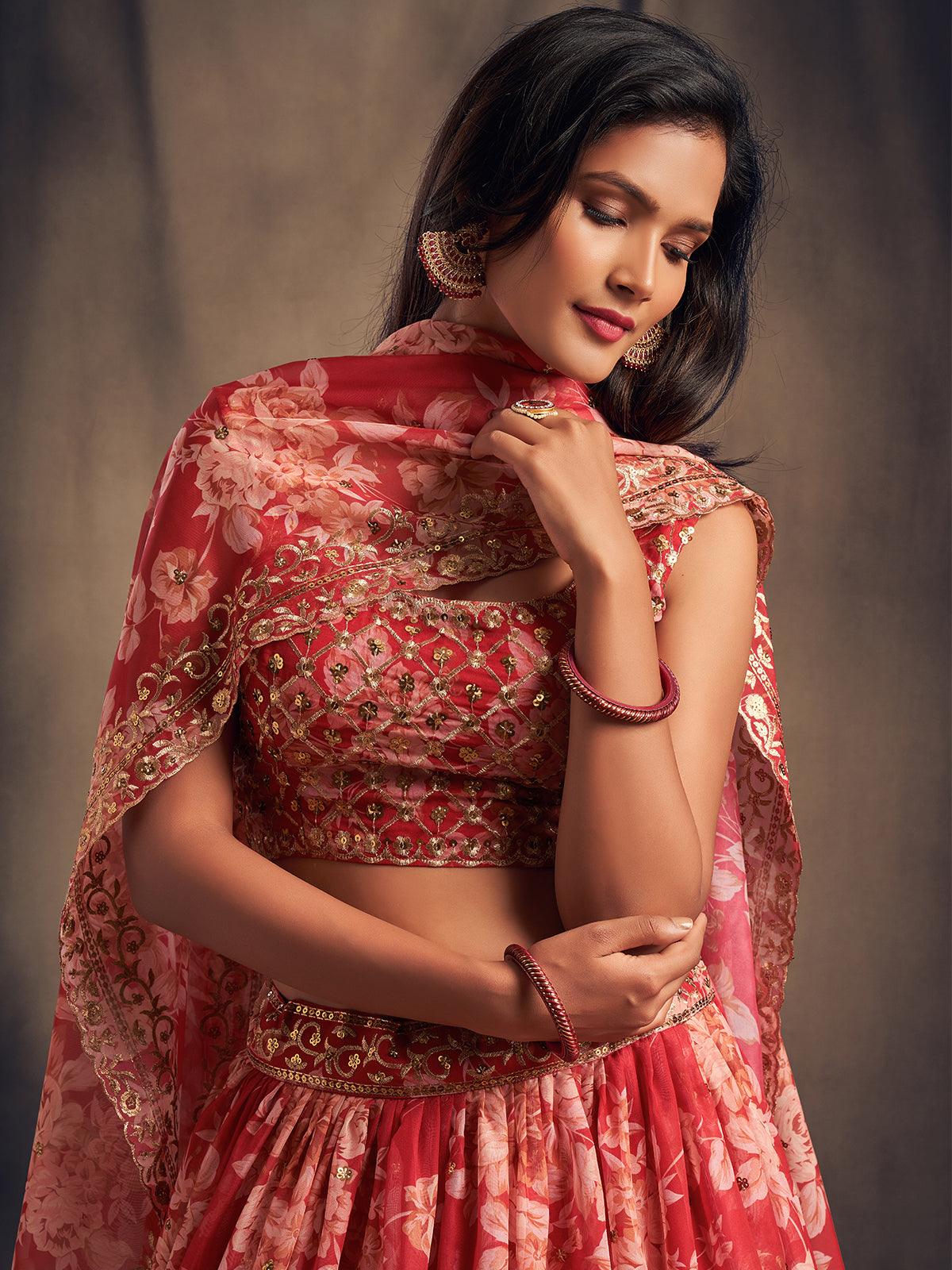 Buy Red Designer Wedding Lehenga, Customised Lehenga Choli,indian  Traditional Dress,wedding Gifts Online in India - Etsy