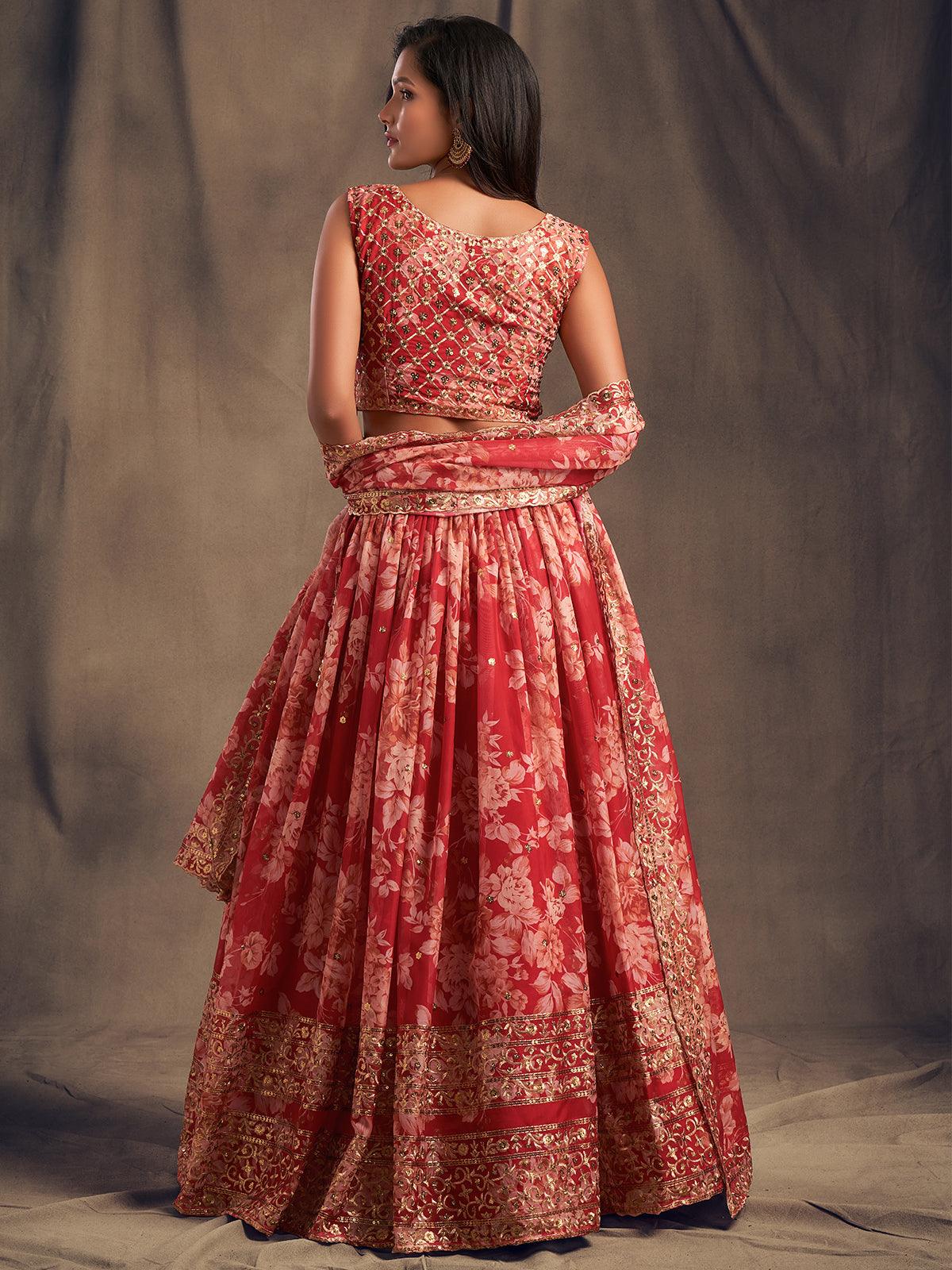 10 Different Kinds of Embroidery Work to Increase the Beauty of Bridal  Lehengas in India