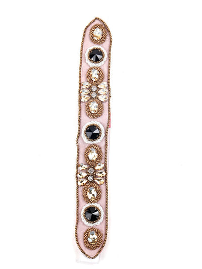 Pink Adorning Elasticated Belt! - Odette