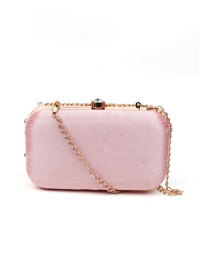 Pink and Gold Clutch - Odette