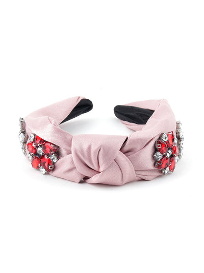 Pink Chunky Hairband - Odette