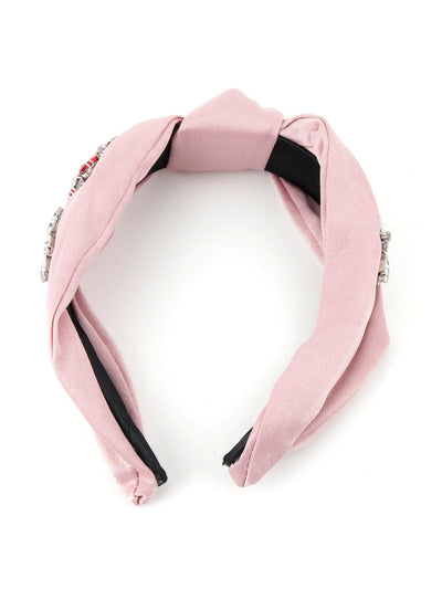 Pink Chunky Hairband - Odette