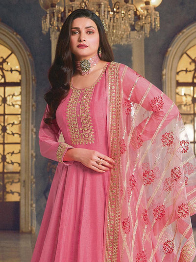 Pink Festive Women Salwar Suit Sets - Odette