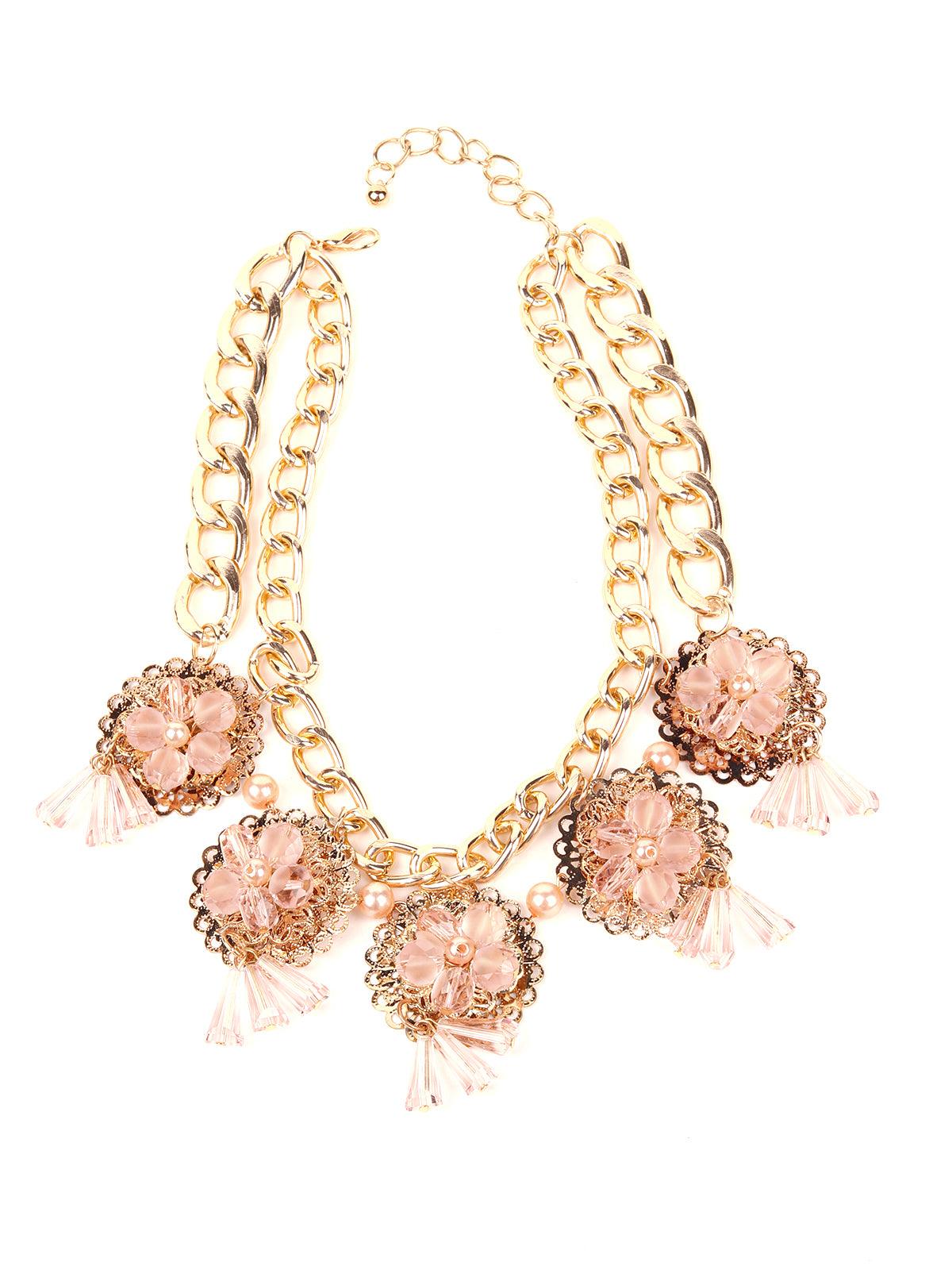 Floral Pearls Statement Necklace | Talbots