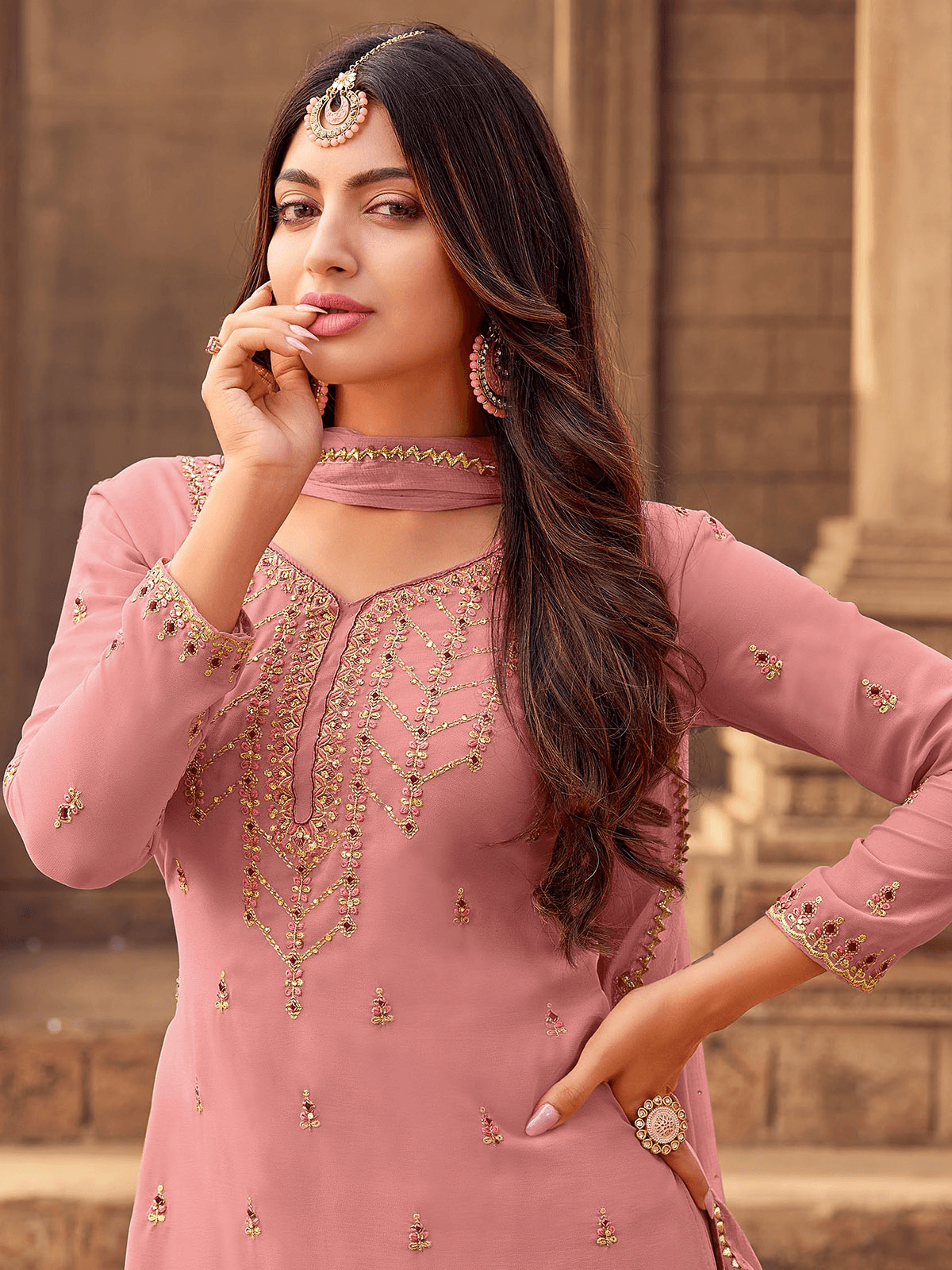 Stone work kurtis discount