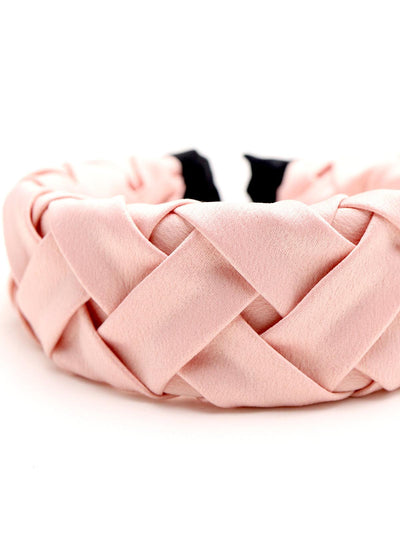 Pink overlapping pattern hair band! - Odette