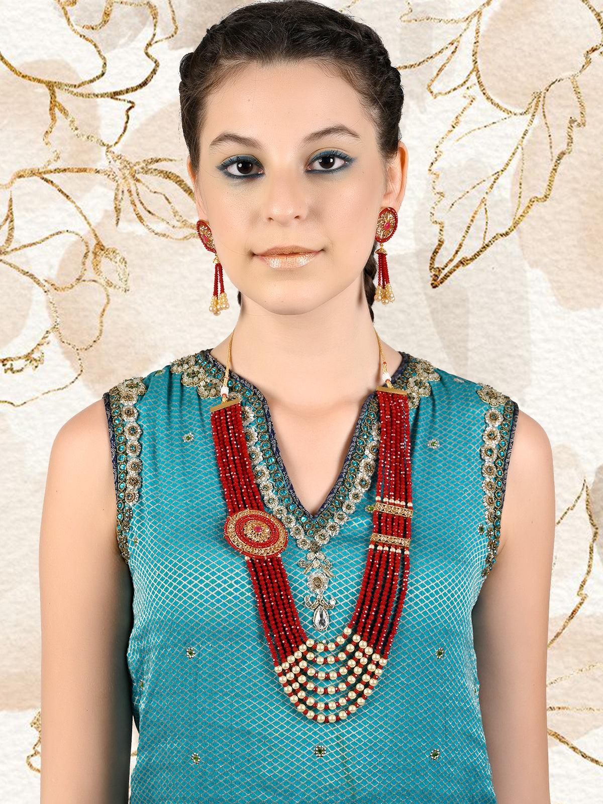 Eleanor Pearl Necklace With Green Onyx – Mia Siya