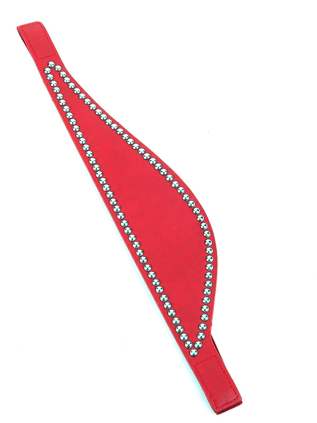 Red Colour Elegant Waist Belt - Odette