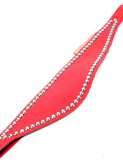 Red Colour Elegant Waist Belt - Odette