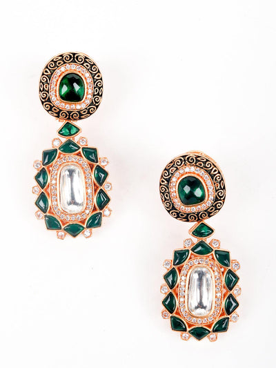 Royal Emerald Necklace Set - Odette