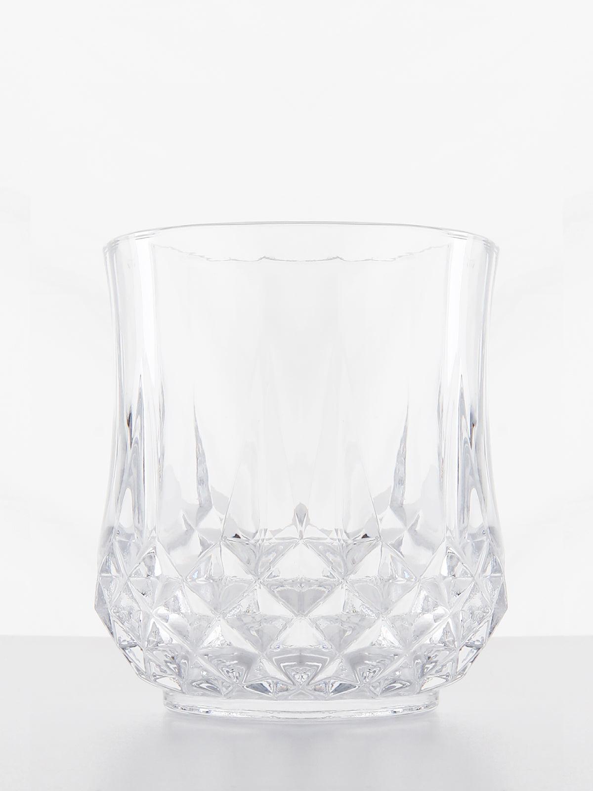 Set of 5 Crystal Whisky Glasses With Decanter - Odette