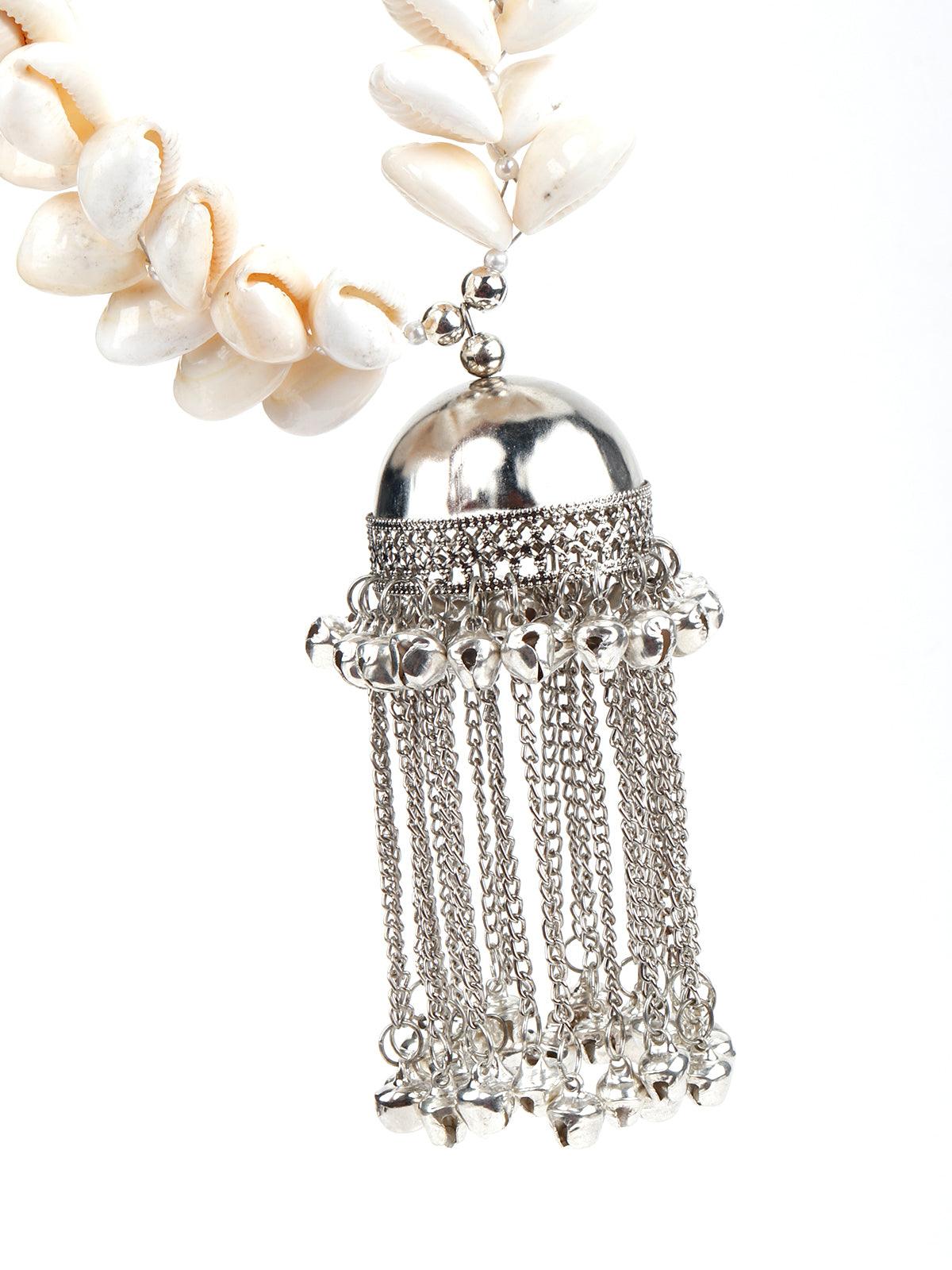 Shell Handmade Designer Necklace - Odette
