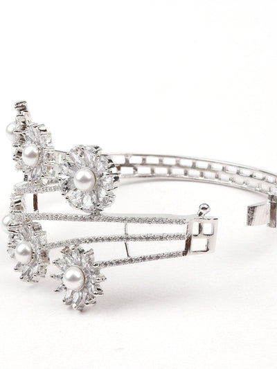 Silver diamanté gorgeous bracelet - Odette