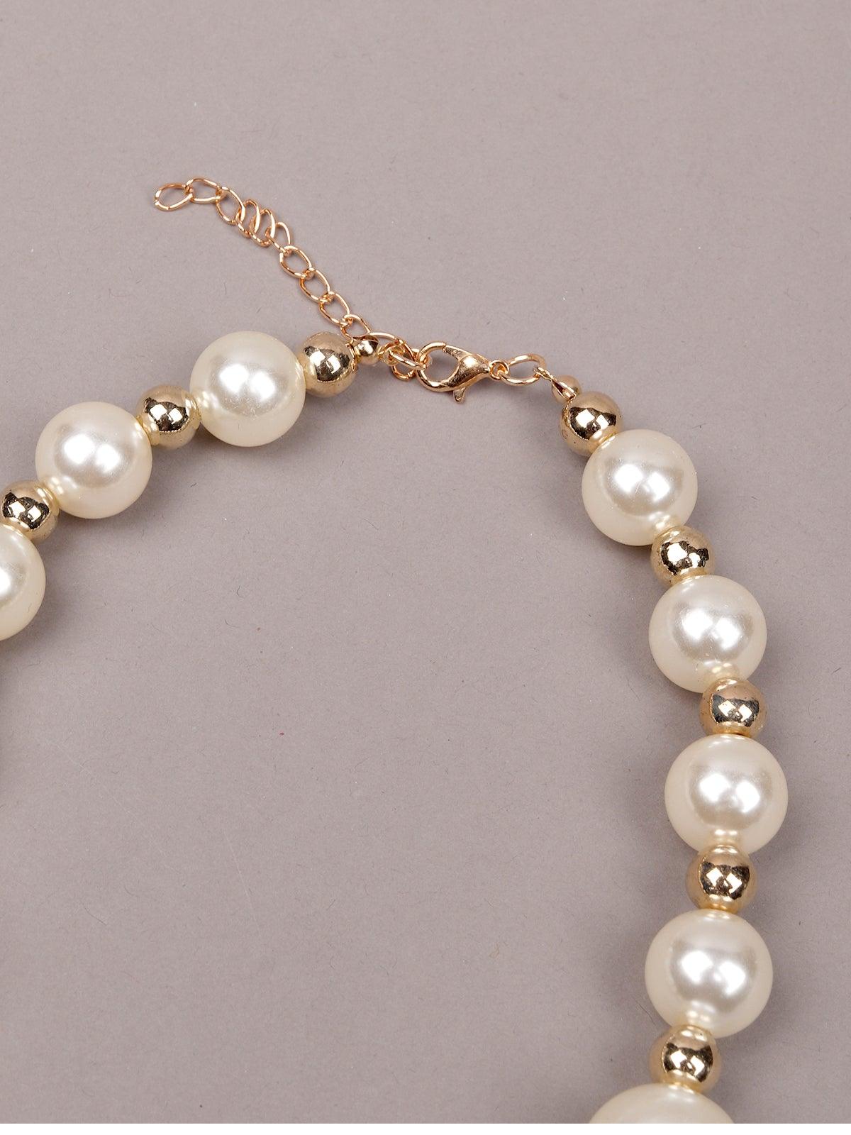 Pearl necklace simple deals design