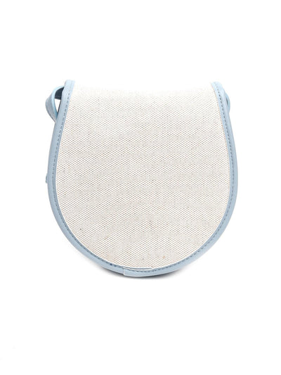 Solid Dusk blue sling bag - Odette