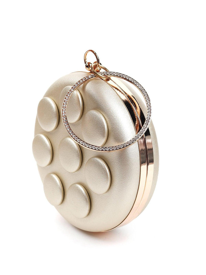 Buy Solid Gold Clutch Bag – Odette