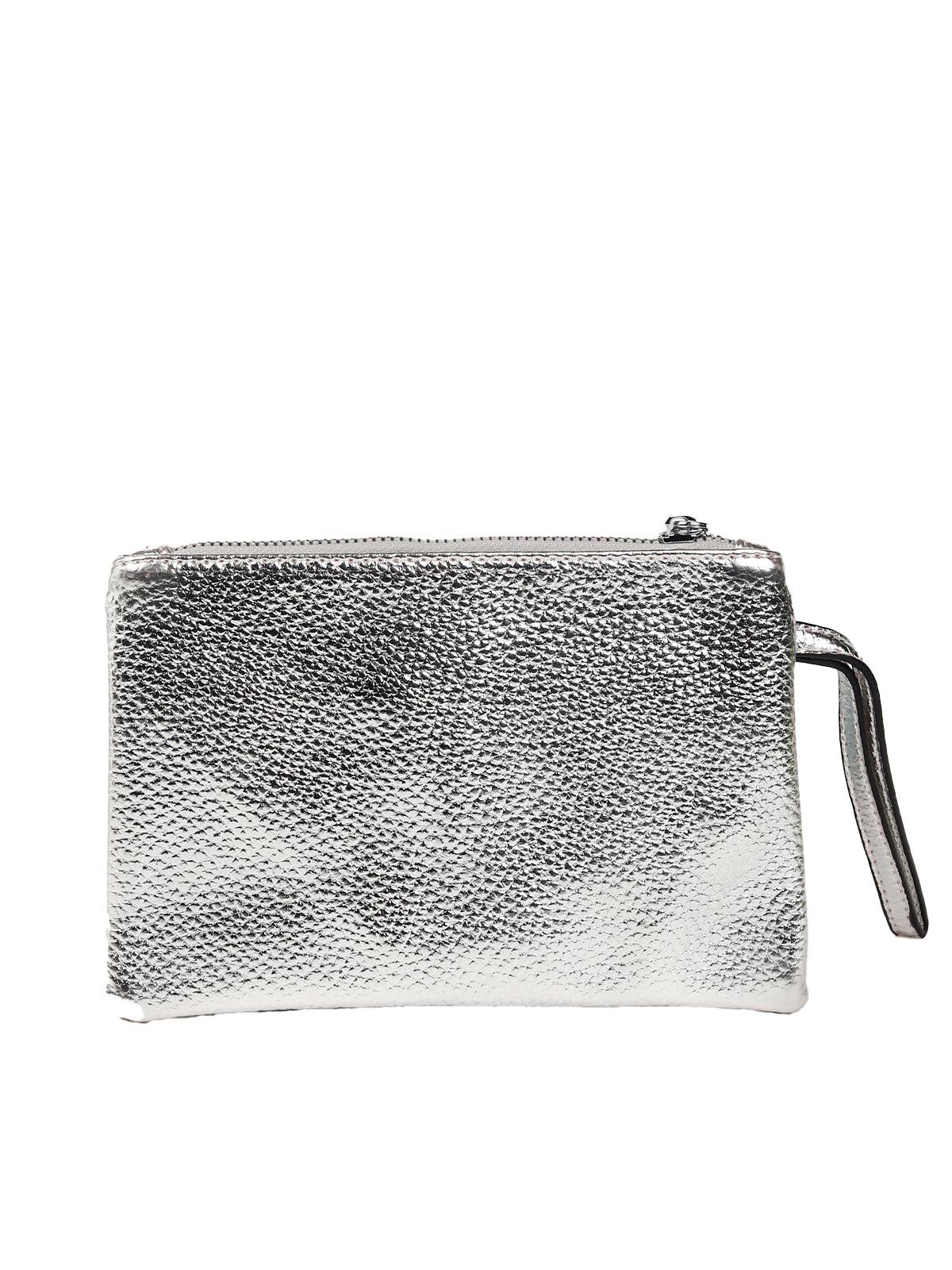 92.5 Oxidised Silver Girls Clutch For Parties - Silver Palace