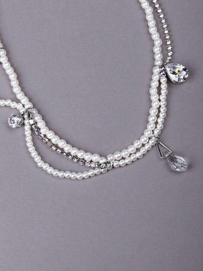 Stunning Two-Layered Pearl Necklace - Odette