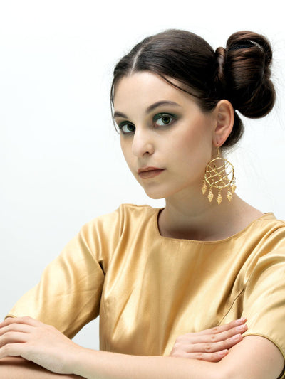 Stylish Dangle Earrings - Odette