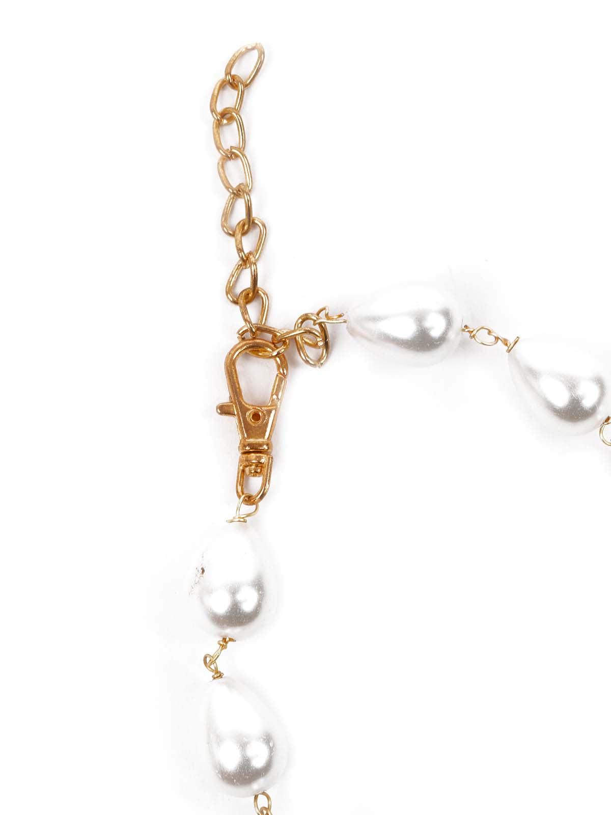 The Pearly Grandeur Long Necklace Set - Odette