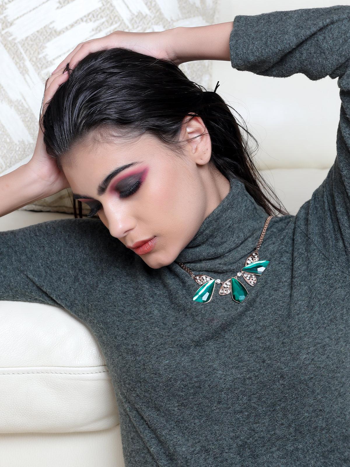 Turquoise princess necklace - Odette