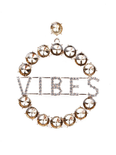 VIBES! Studded gorgeous hoop earrings - Odette