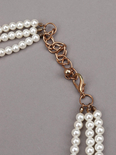 White Pearls With Multiple Layers - Odette